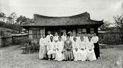 원기 47년 원불교보절지부와 요인들 복원 사진